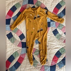 Kyte Harry Potter Hufflepuff Onesie Footies Size 0-3 Months
